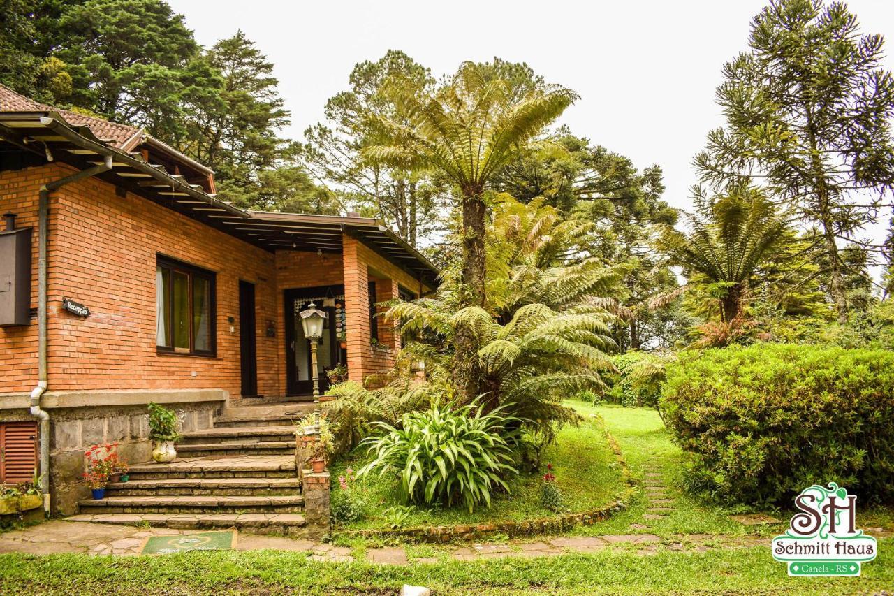 Estalagem Schmitt Haus Villa Canela Exterior photo
